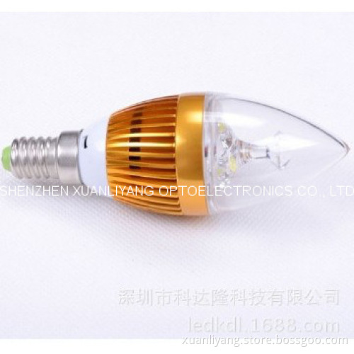 LED candle bulb 3W E14 high lumen